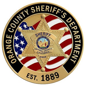 カリフォルニア州　ORANGE COUNTY　DETECTIVEバッジ カリフォルニア州 ORANGE COUNTY DETECTIVEバッジ カリフォルニア州